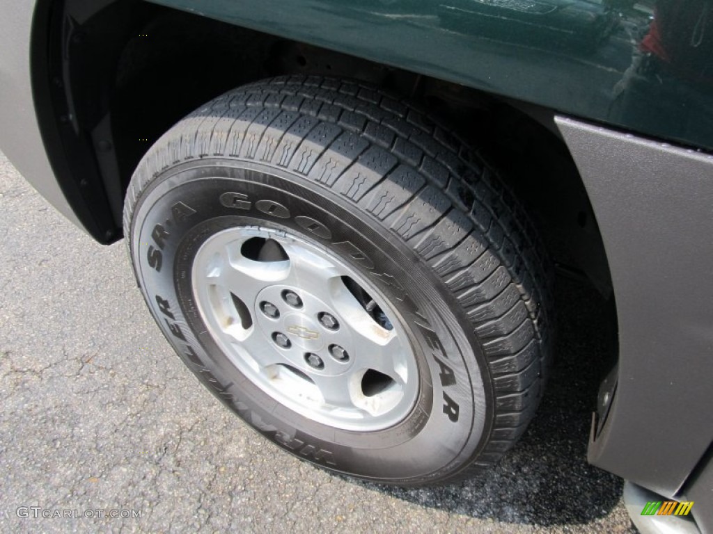2004 Avalanche 1500 4x4 - Dark Green Metallic / Dark Charcoal photo #15