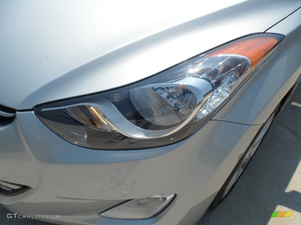 2012 Elantra Limited - Silver / Gray photo #9