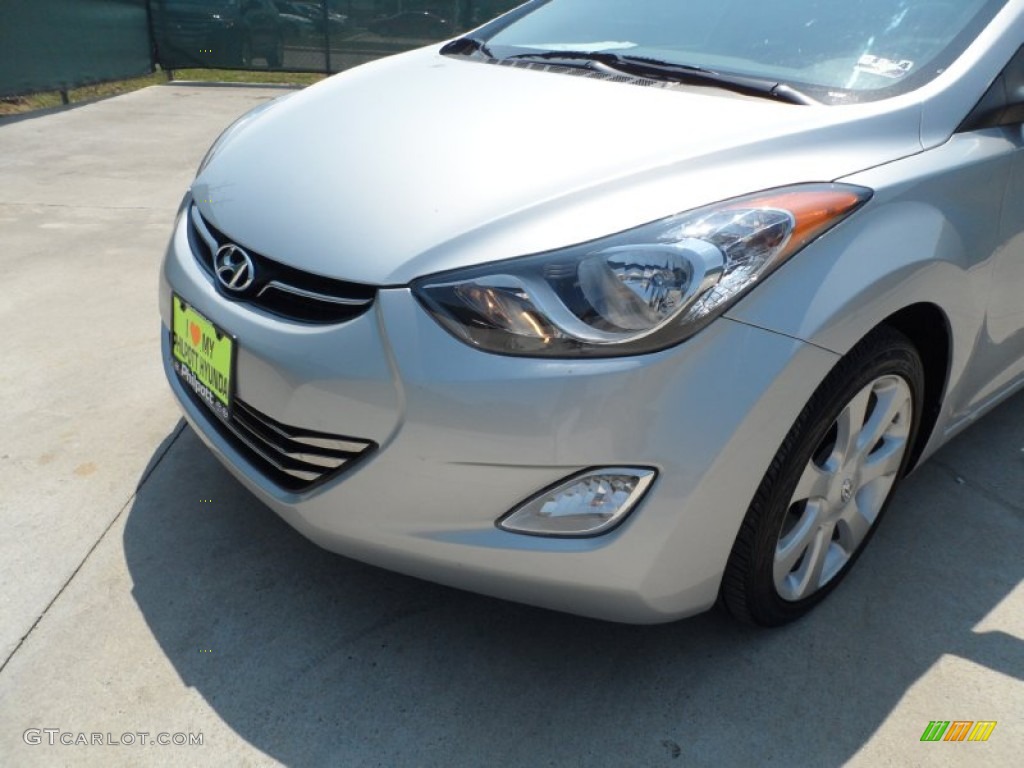 2012 Elantra Limited - Silver / Gray photo #10