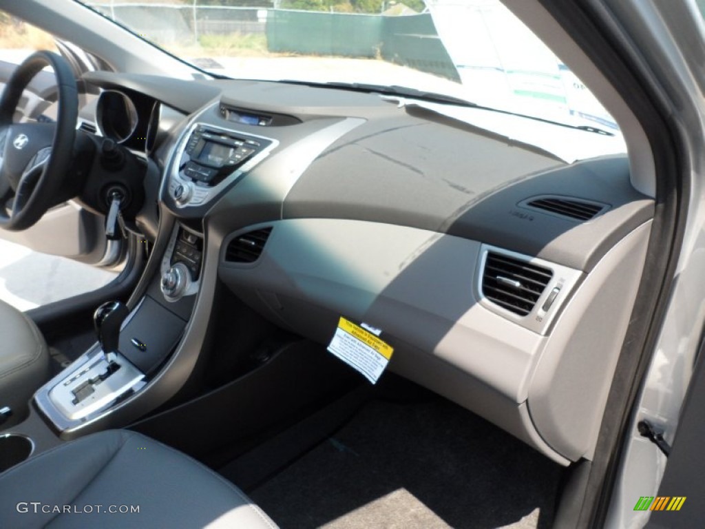 2012 Elantra Limited - Silver / Gray photo #19