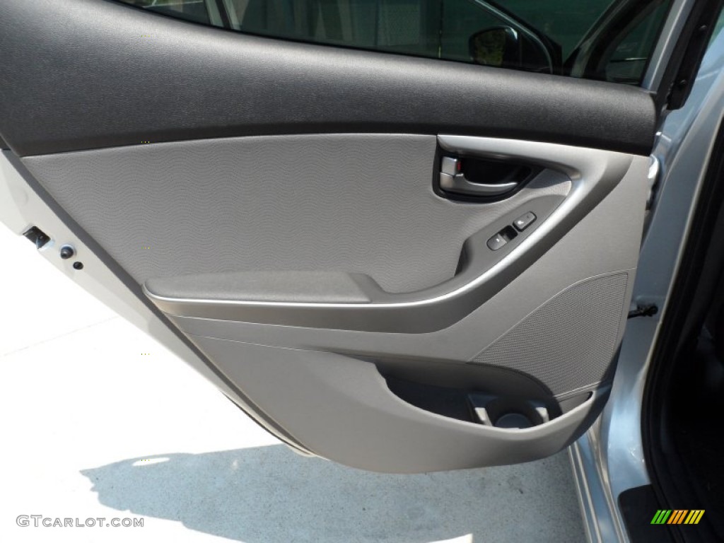 2012 Elantra Limited - Silver / Gray photo #20
