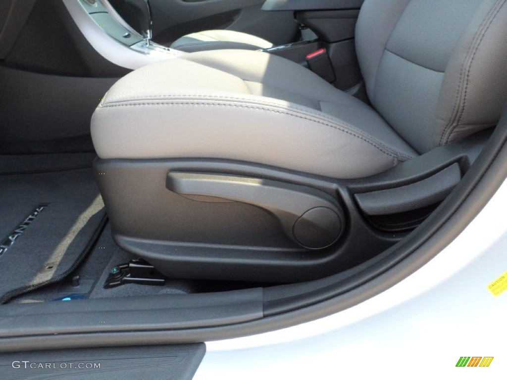 2012 Elantra Limited - Silver / Gray photo #25