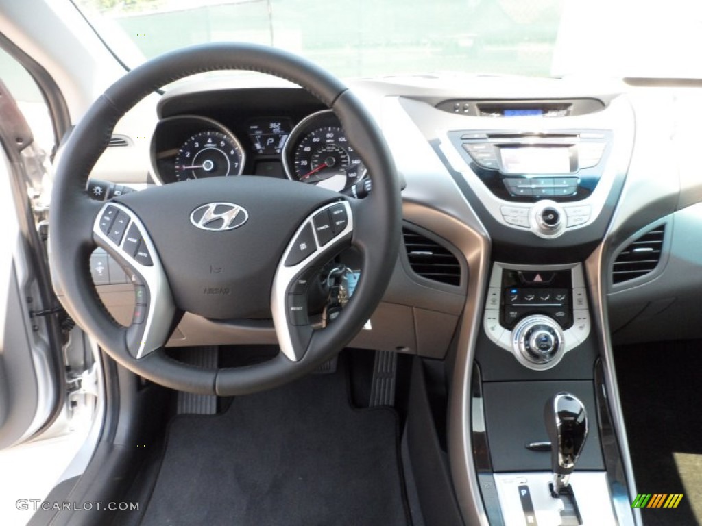 2012 Elantra Limited - Silver / Gray photo #27