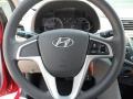 Gray Steering Wheel Photo for 2012 Hyundai Accent #53212679
