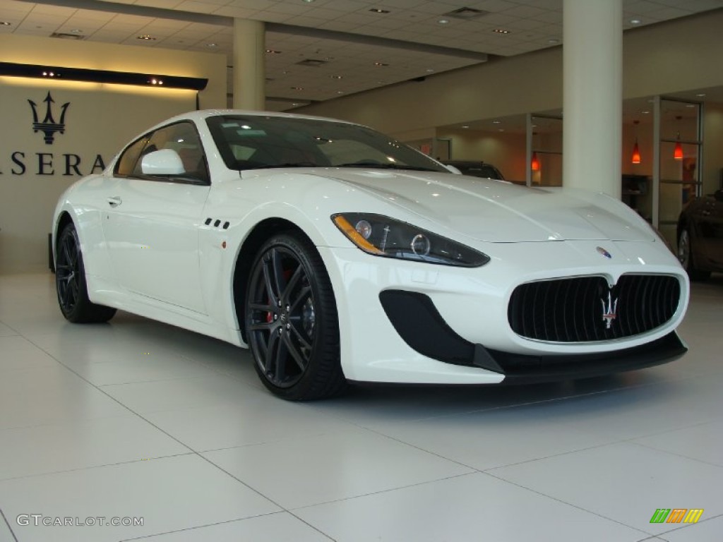 Bianco Eldorado (White) 2012 Maserati GranTurismo MC Coupe Exterior Photo #53212868