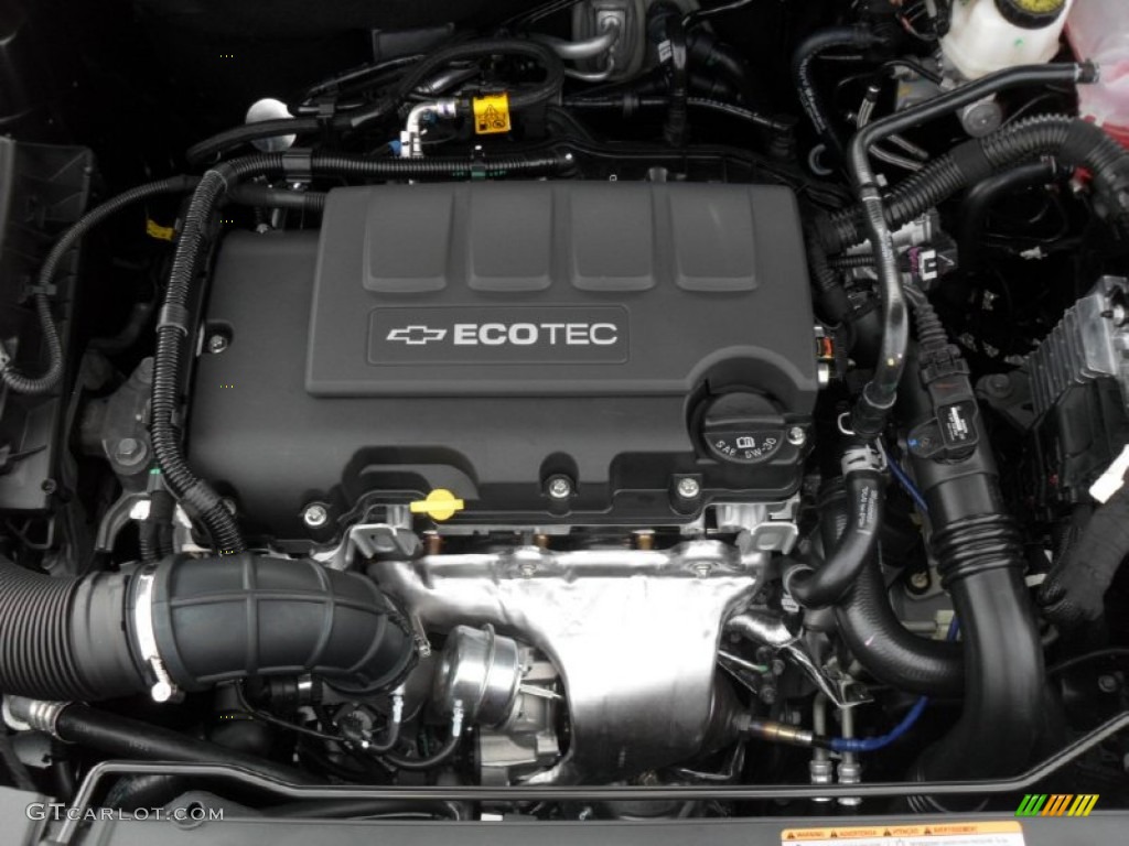 2012 Chevrolet Cruze LT/RS 1.4 Liter DI Turbocharged DOHC 16-Valve VVT 4 Cylinder Engine Photo #53212967