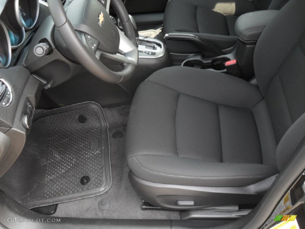 Jet Black Interior 2012 Chevrolet Cruze LT Photo #53213081