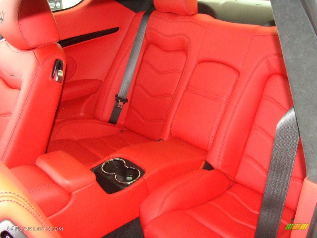 Rosso Corallo Interior 2012 Maserati GranTurismo MC Coupe Photo #53213111