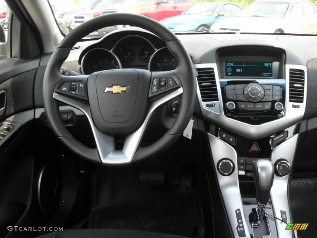 2012 Chevrolet Cruze LT Jet Black Dashboard Photo #53213177