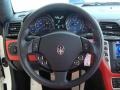 2012 Maserati GranTurismo Rosso Corallo Interior Steering Wheel Photo