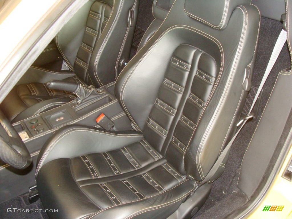 2007 F430 Coupe F1 - Giallo Modena DS (Yellow) / Nero photo #24