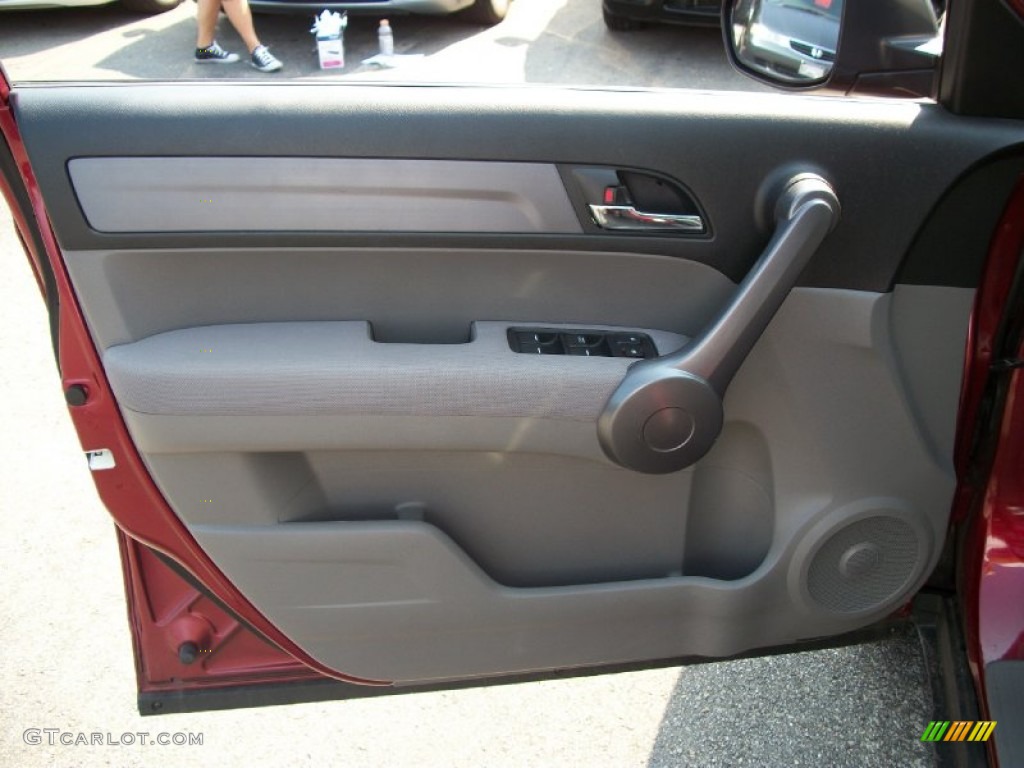 2009 CR-V LX 4WD - Tango Red Pearl / Gray photo #11