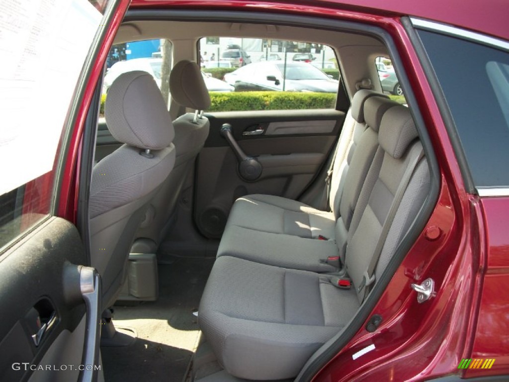 2009 CR-V LX 4WD - Tango Red Pearl / Gray photo #18