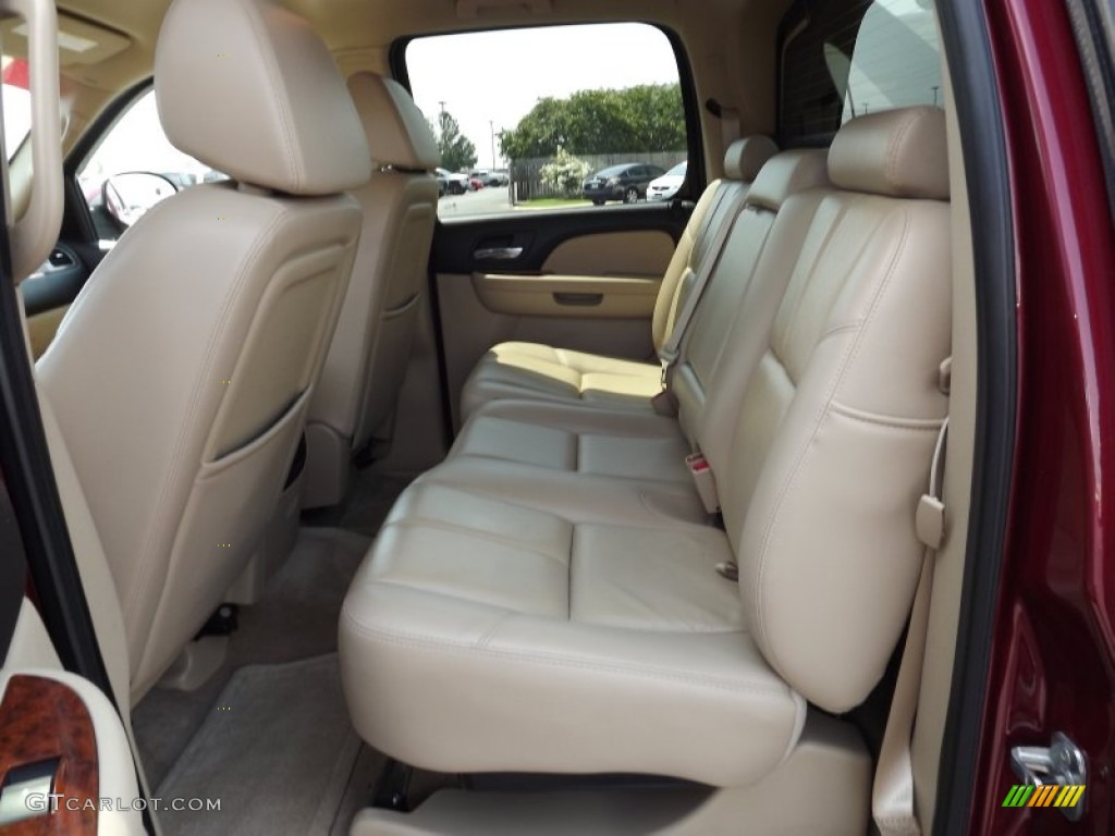 Ebony/Light Cashmere Interior 2008 Chevrolet Avalanche LT 4x4 Photo #53214101