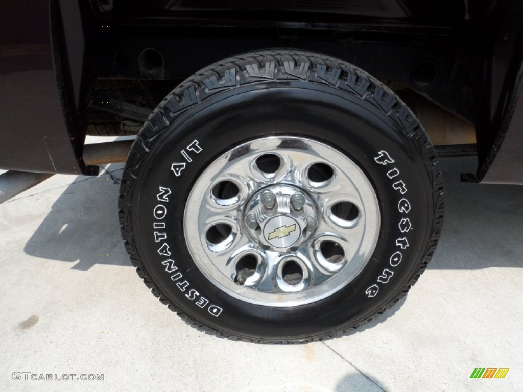 2008 Silverado 1500 LS Regular Cab 4x4 - Dark Cherry Metallic / Dark Titanium photo #15