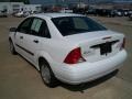 2000 Cloud 9 White Ford Focus LX Sedan  photo #7