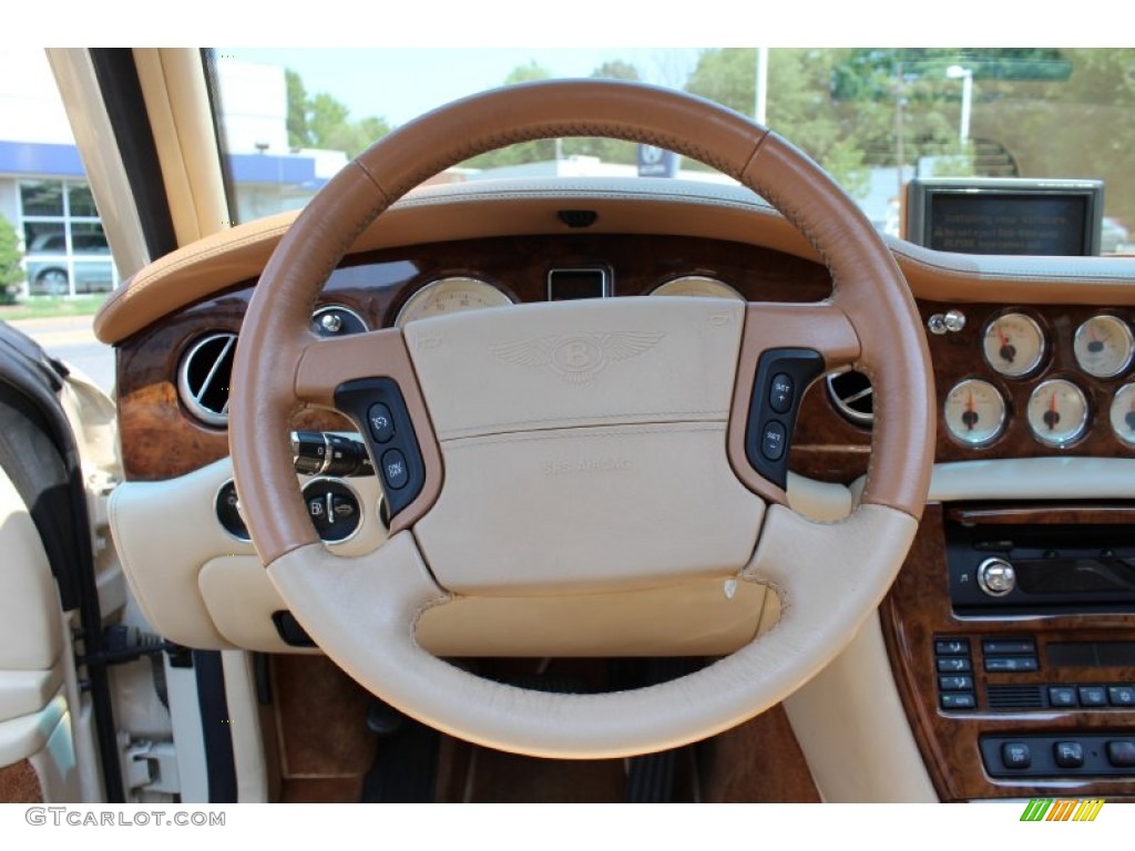 2004 Bentley Arnage R Cotswold Steering Wheel Photo #53217230
