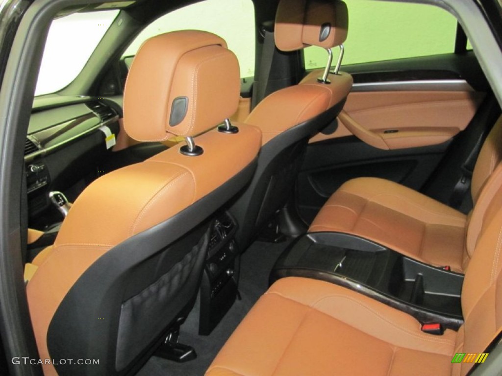 Saddle Brown Interior 2011 BMW X6 xDrive35i Photo #53218628
