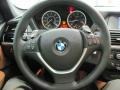 Saddle Brown Steering Wheel Photo for 2011 BMW X6 #53218748