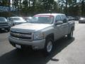 2007 Silver Birch Metallic Chevrolet Silverado 1500 LT Z71 Crew Cab 4x4  photo #1