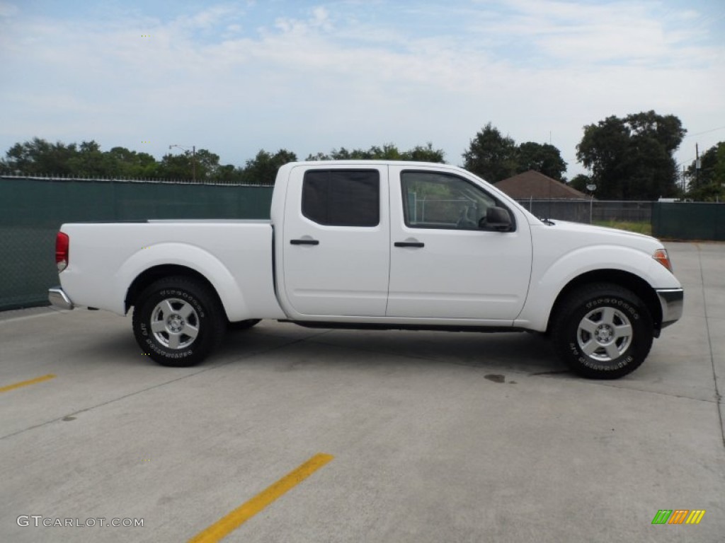 Avalanche White 2008 Nissan Frontier SE Crew Cab Exterior Photo #53220284