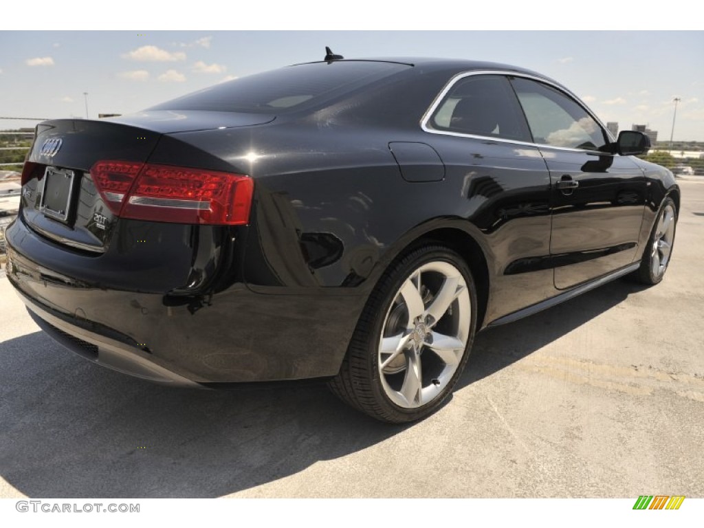 Brilliant Black 2011 Audi A5 2.0T quattro Coupe Exterior Photo #53220458