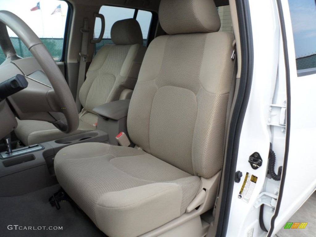 Beige Interior 2008 Nissan Frontier SE Crew Cab Photo #53220641