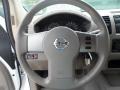 2008 Nissan Frontier Beige Interior Steering Wheel Photo