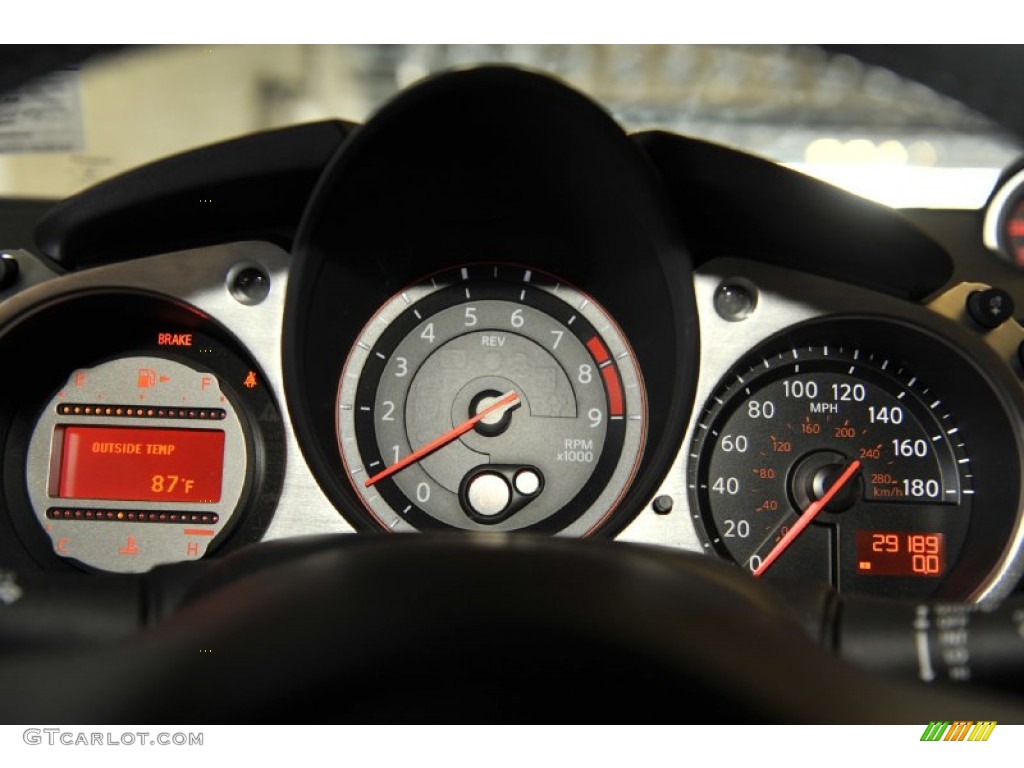 2009 Nissan 370Z Sport Touring Coupe Gauges Photo #53221133