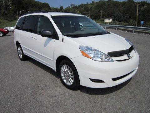 2010 Toyota Sienna LE AWD Data, Info and Specs
