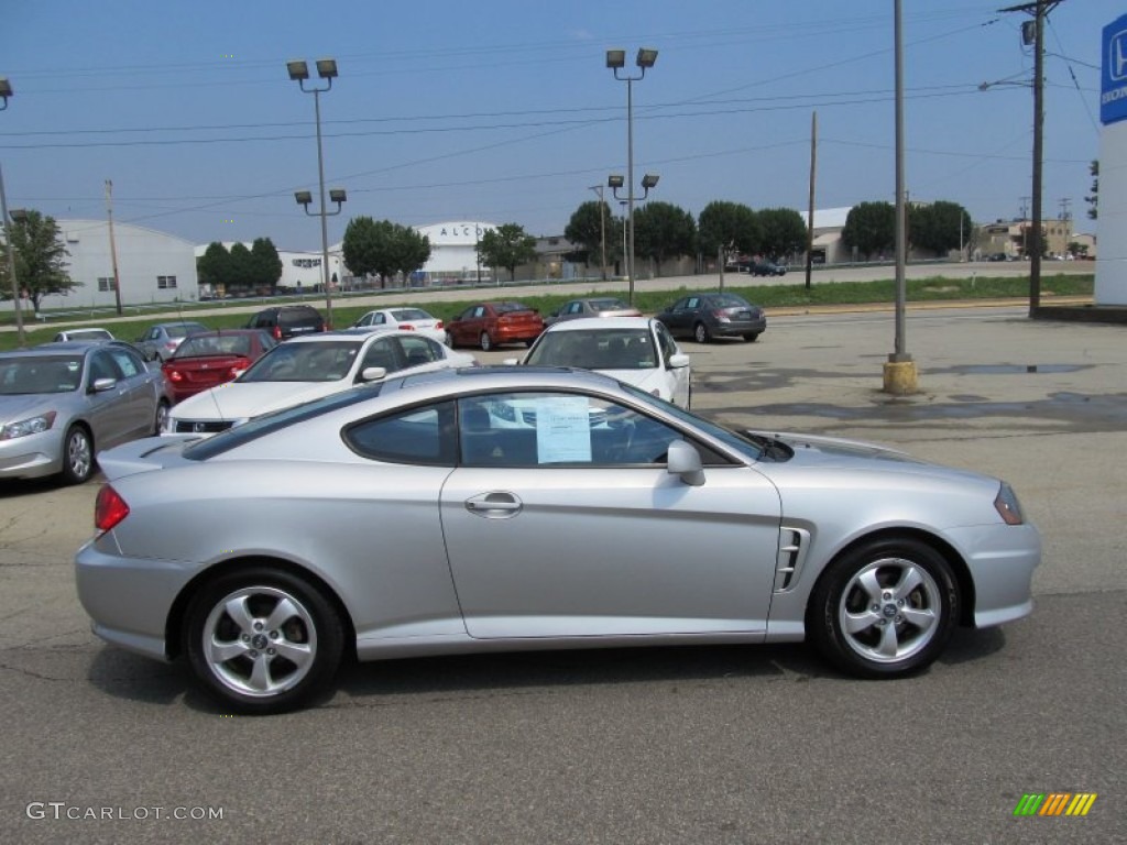 Sterling Silver 2005 Hyundai Tiburon GS Exterior Photo #53222684