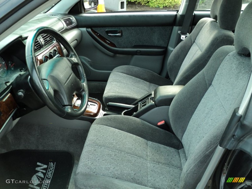 Gray Interior 2000 Subaru Legacy GT Wagon Photo #53223179