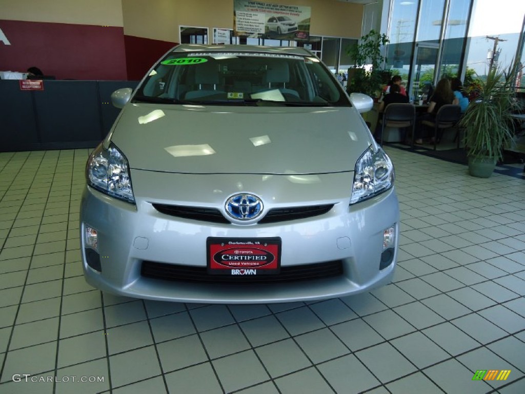 2010 Prius Hybrid II - Classic Silver Metallic / Misty Gray photo #2