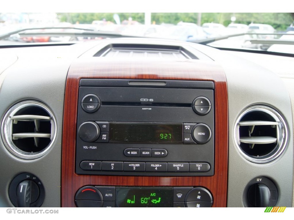 2005 F150 Lariat SuperCab 4x4 - Oxford White / Tan photo #31