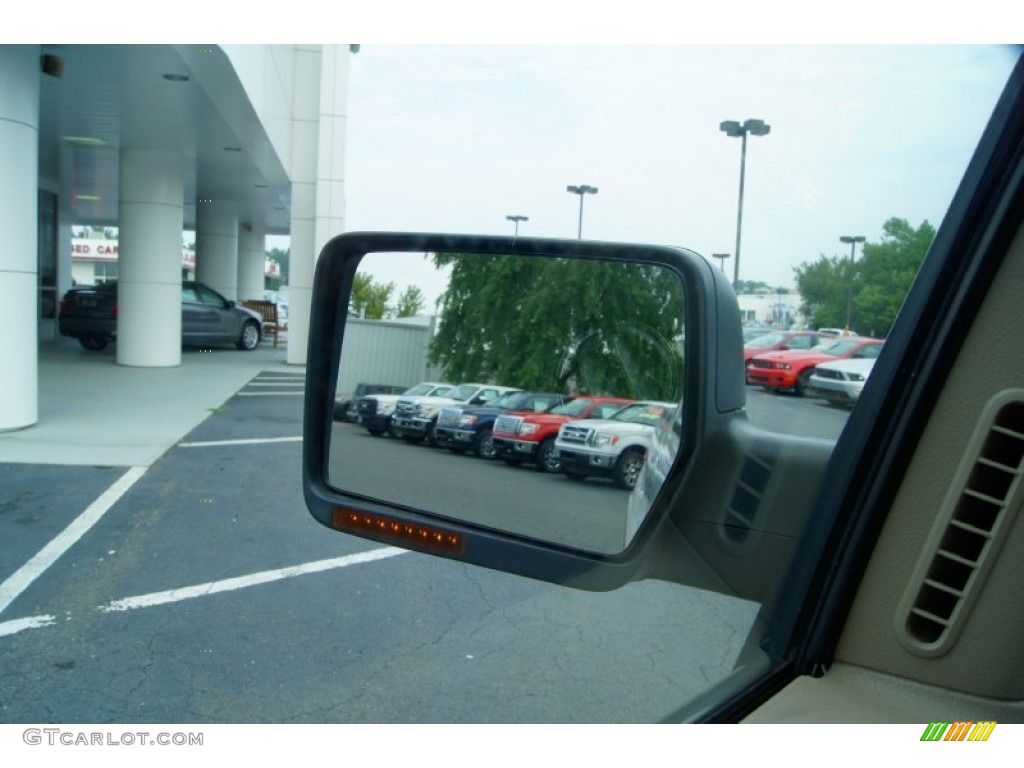 2005 F150 Lariat SuperCab 4x4 - Oxford White / Tan photo #37