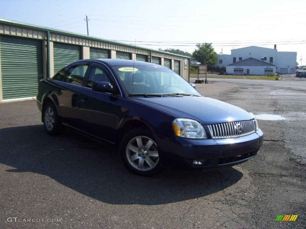 2006 Montego Luxury AWD - Dark Blue Pearl Metallic / Pebble photo #3
