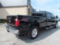 2008 Black Ford F350 Super Duty Lariat Crew Cab 4x4  photo #4