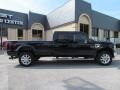 2008 Black Ford F350 Super Duty Lariat Crew Cab 4x4  photo #5