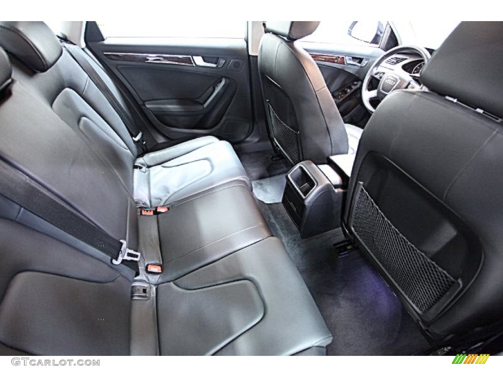 2009 A4 2.0T Premium quattro Sedan - Meteor Grey Pearl Effect / Black photo #10