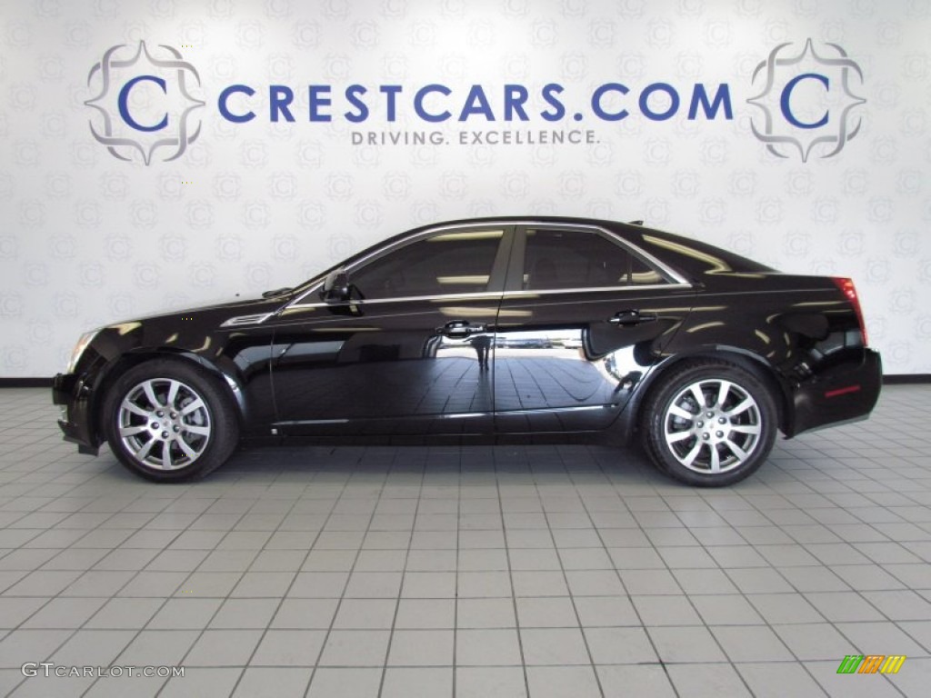 2009 CTS Sedan - Black Ice / Ebony photo #1
