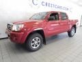 2010 Barcelona Red Metallic Toyota Tacoma V6 SR5 PreRunner Double Cab  photo #7