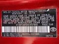 Barcelona Red Metallic - Camry SE Photo No. 25