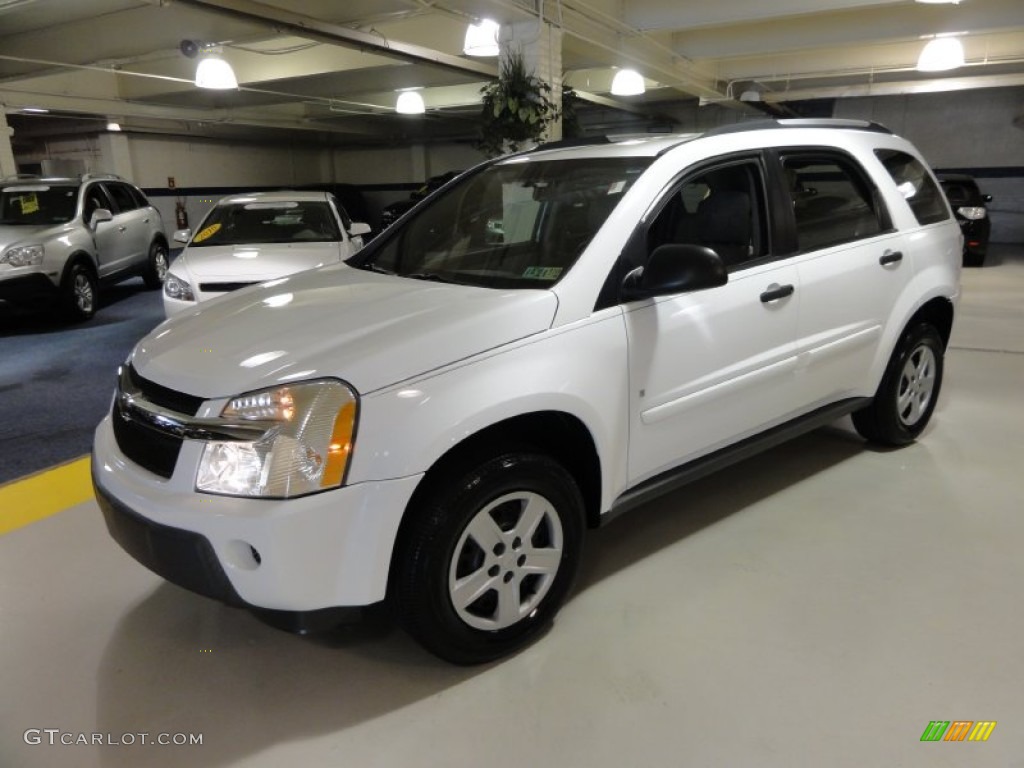 2006 Equinox LS AWD - Summit White / Light Gray photo #1