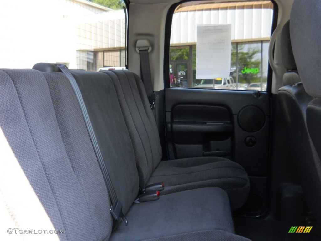 2003 Ram 2500 SLT Quad Cab 4x4 - Atlantic Blue Pearl / Dark Slate Gray photo #8