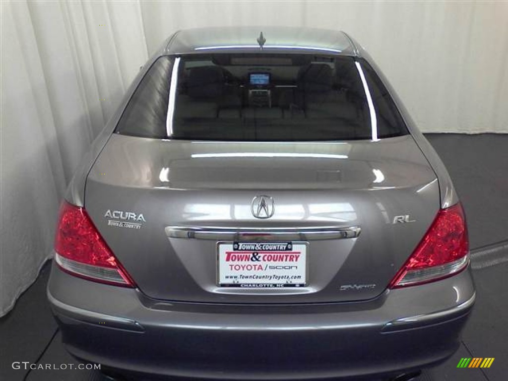 2005 RL 3.5 AWD Sedan - Lakeshore Silver Metallic / Ebony photo #4