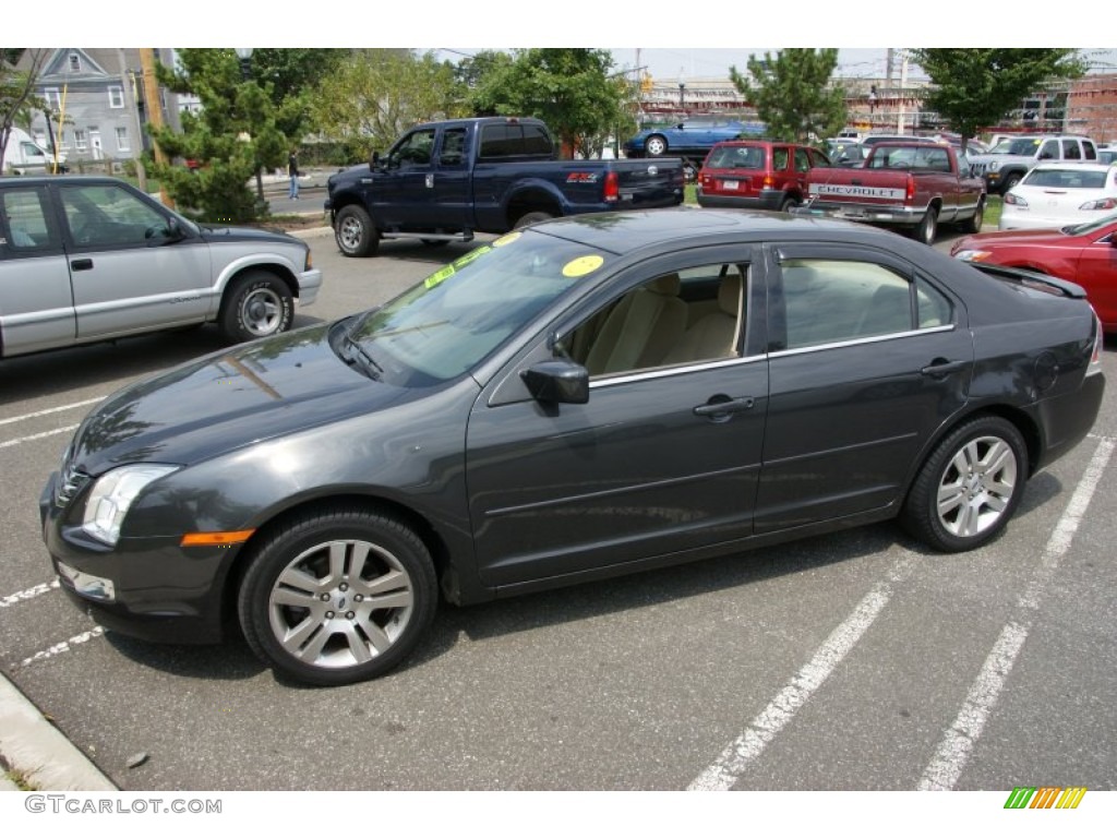 2007 Fusion SEL V6 AWD - Alloy Metallic / Camel photo #1