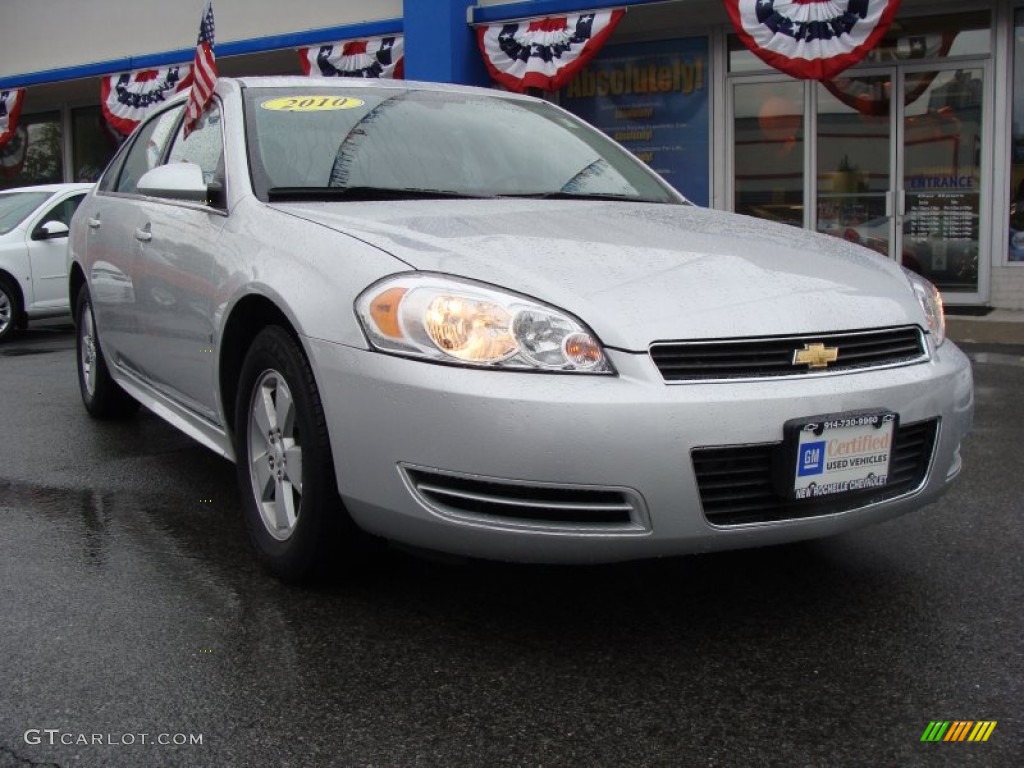 2010 Impala LT - Cyber Gray Metallic / Ebony photo #3