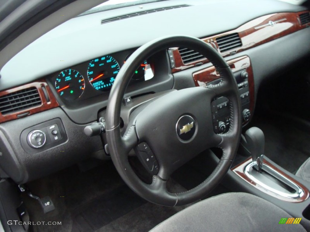 2010 Impala LT - Cyber Gray Metallic / Ebony photo #11