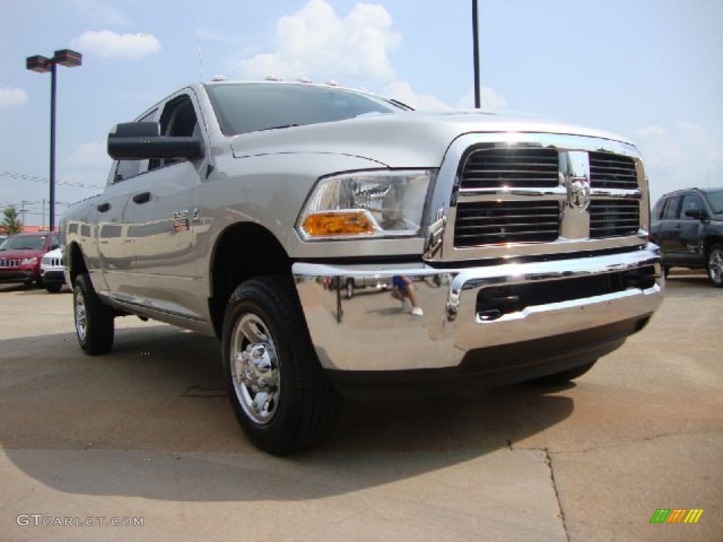 2012 Ram 2500 HD ST Crew Cab 4x4 - Bright Silver Metallic / Dark Slate/Medium Graystone photo #7