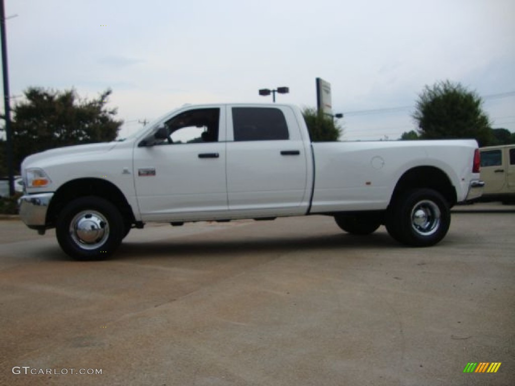 2012 Ram 3500 HD ST Crew Cab 4x4 Dually - Bright White / Dark Slate/Medium Graystone photo #2